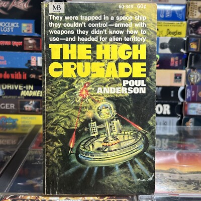The High Crusade by Poul Anderson 1968 Macfadden Paperback 2nd Print VTG Sci-Fi