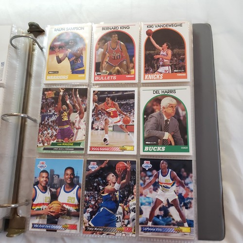 Basketball Card Lot Full Album Hundreds New Vintage in Plastic sheet Protectors - Picture 8 of 22