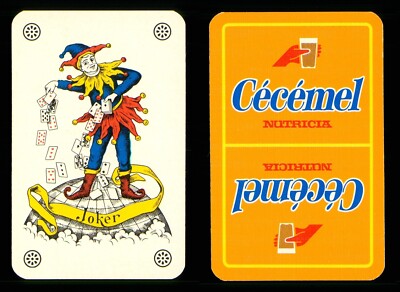 1 x Joker playing card Cecemel Nutricia Milk chocolate AT 1106