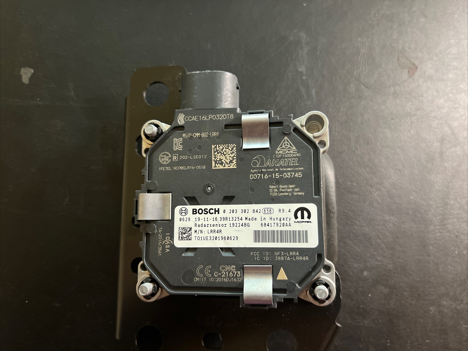 2019 2020 2021 JEEP COMPASS CRUISE CONTROL RADAR SENSOR OEM 68417920AA