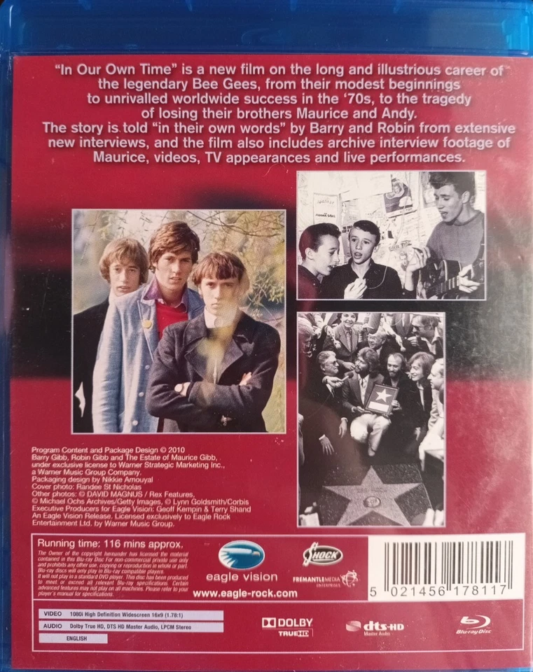 BEE GEES IN OUR OWN TIME - NEW BLU-RAY - Image 2 of 2