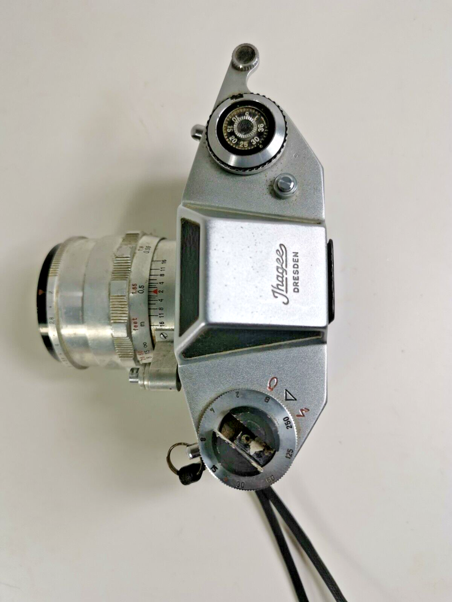 Ihagee Dresden EXA IIB Vintage SLR Camera UNTESTED | eBay