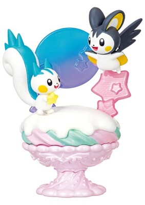 Pokemon POP'n SWEET COLLECTION - Pachirisu Emolga Figure 3.2in #417 #587 JP