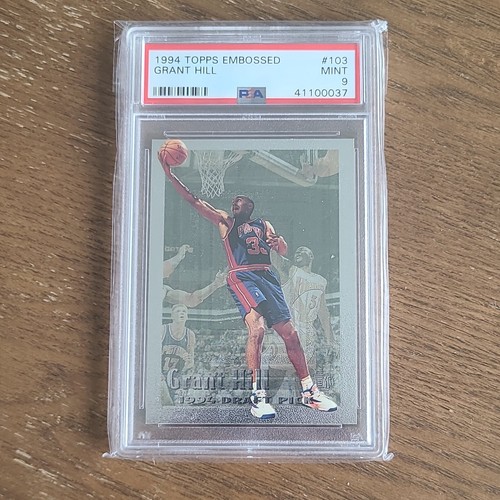 1994 Topps Embossed Grant Hill #103 card