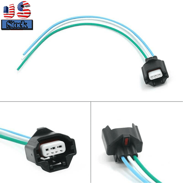 Pigtail Crankshaft Camshaft Position Sensor Connector Plug for Nissan