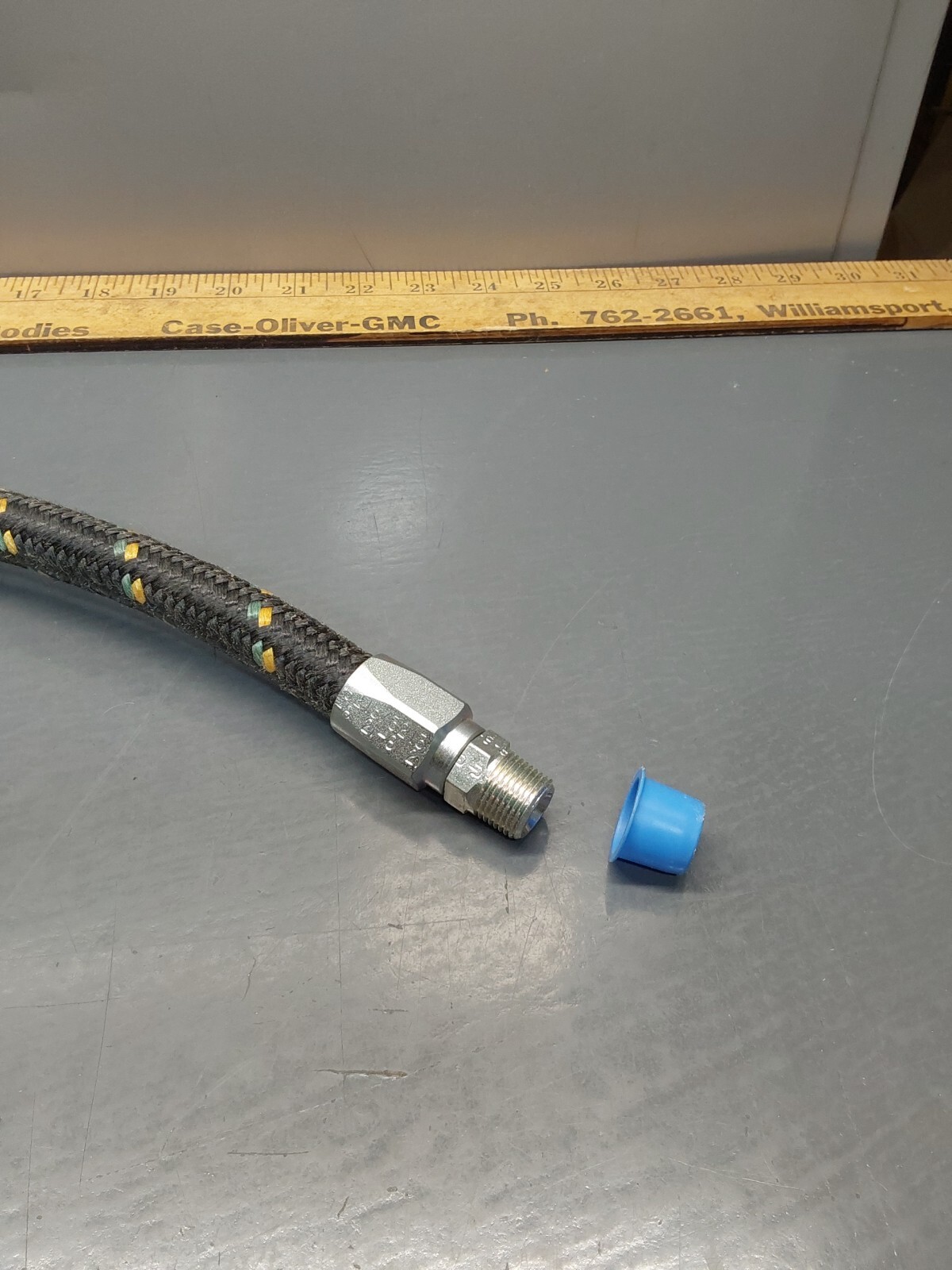 New Parker 4608I81860235 Air Brake Hose Assembly, ABS Vlv to Chamber