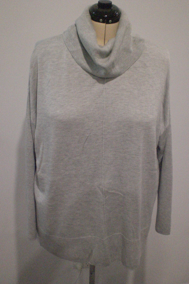 Target Light Grey, Roll Neck, Long Sleeve Jumper Size XL