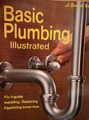 Sunset Basic plumbing, illustrated - Sunset Books 1980 Lane Publishing VINTAGE