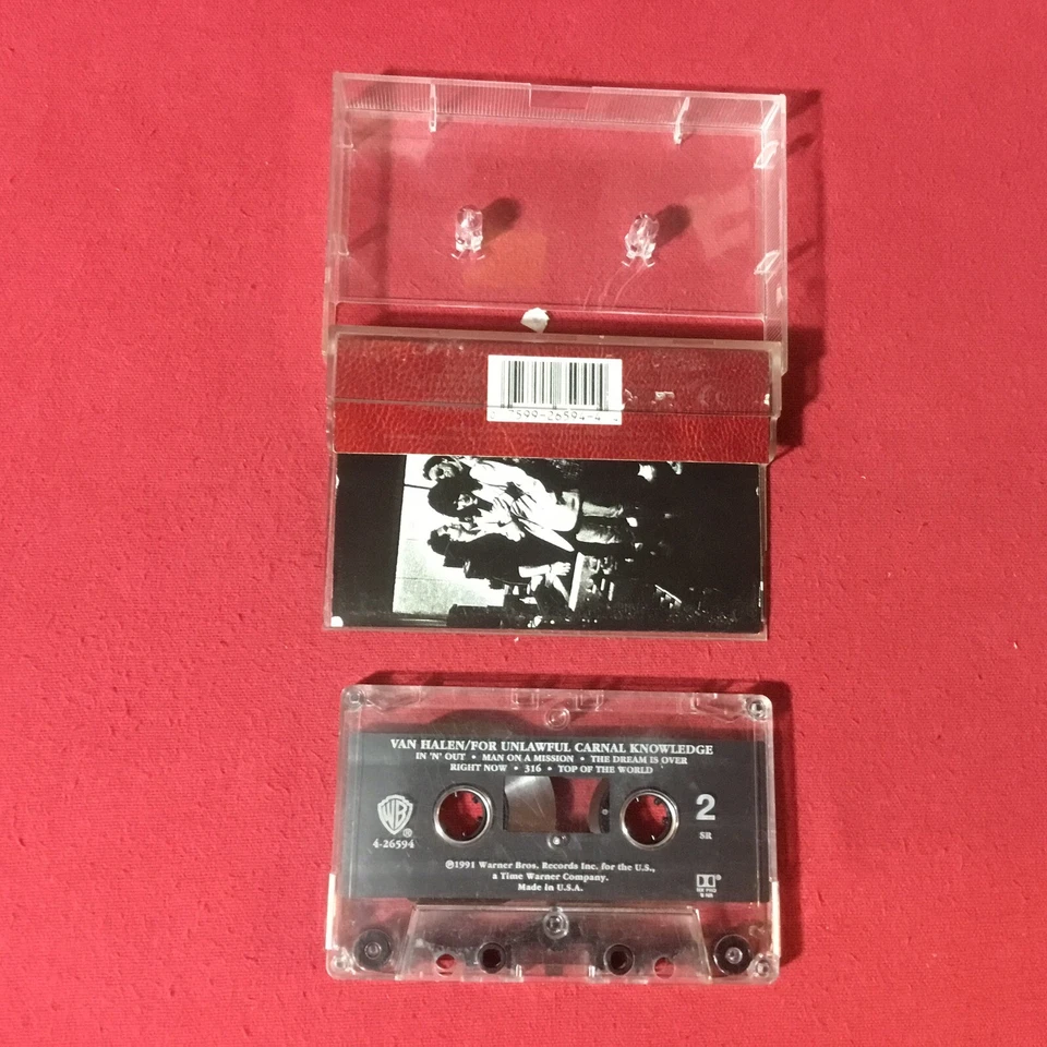 Van Halen – For Unlawful Carnal Knowledge *1991:Cassette SR, Dolby HX Pro, B NR - Image 2 of 4