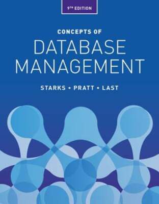 Concepts of Database Management by Joy Starks: Used
