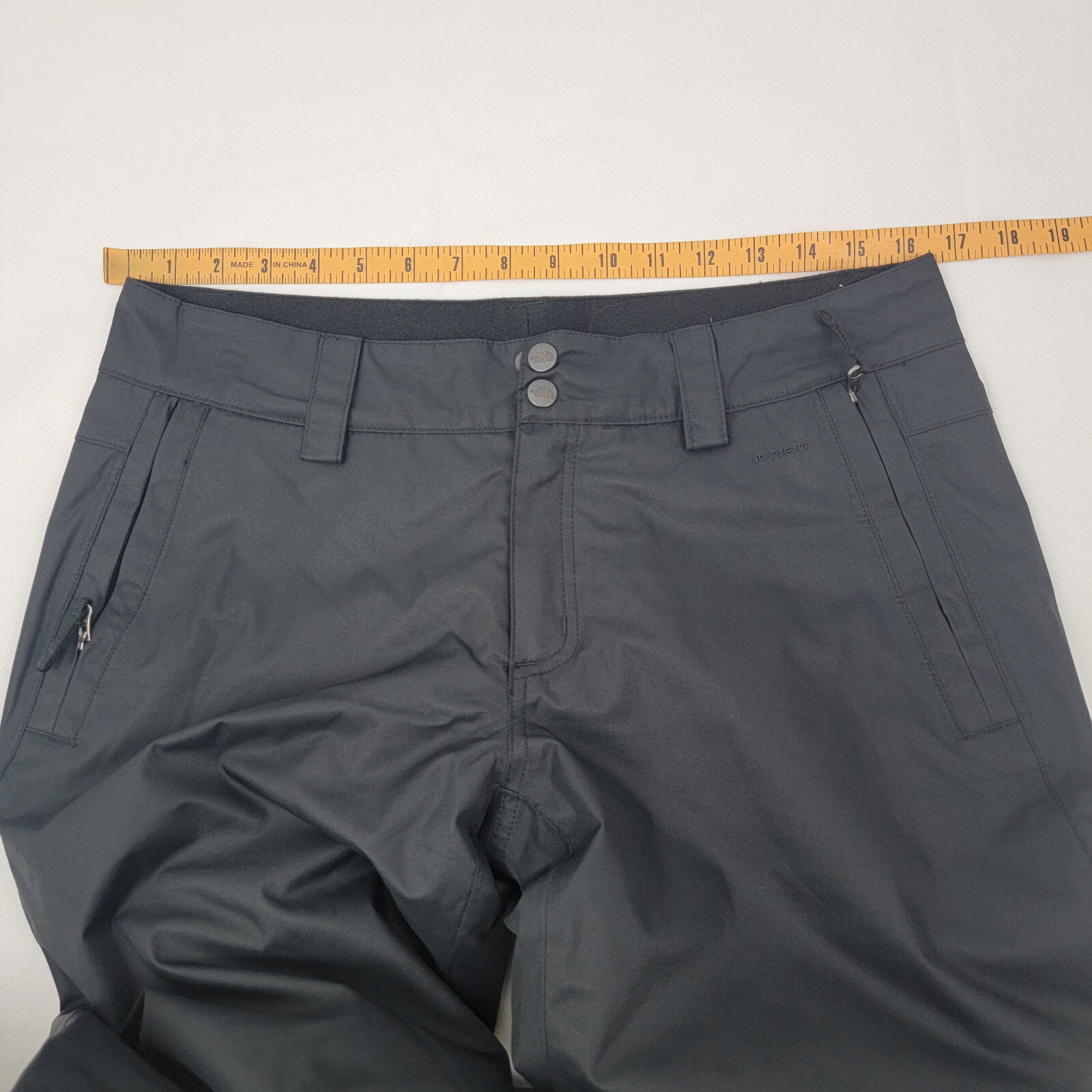 THE NORTH FACE Womens Snow Pants Sz MEDIUM DryVent SALLY Black Ski Winter READ