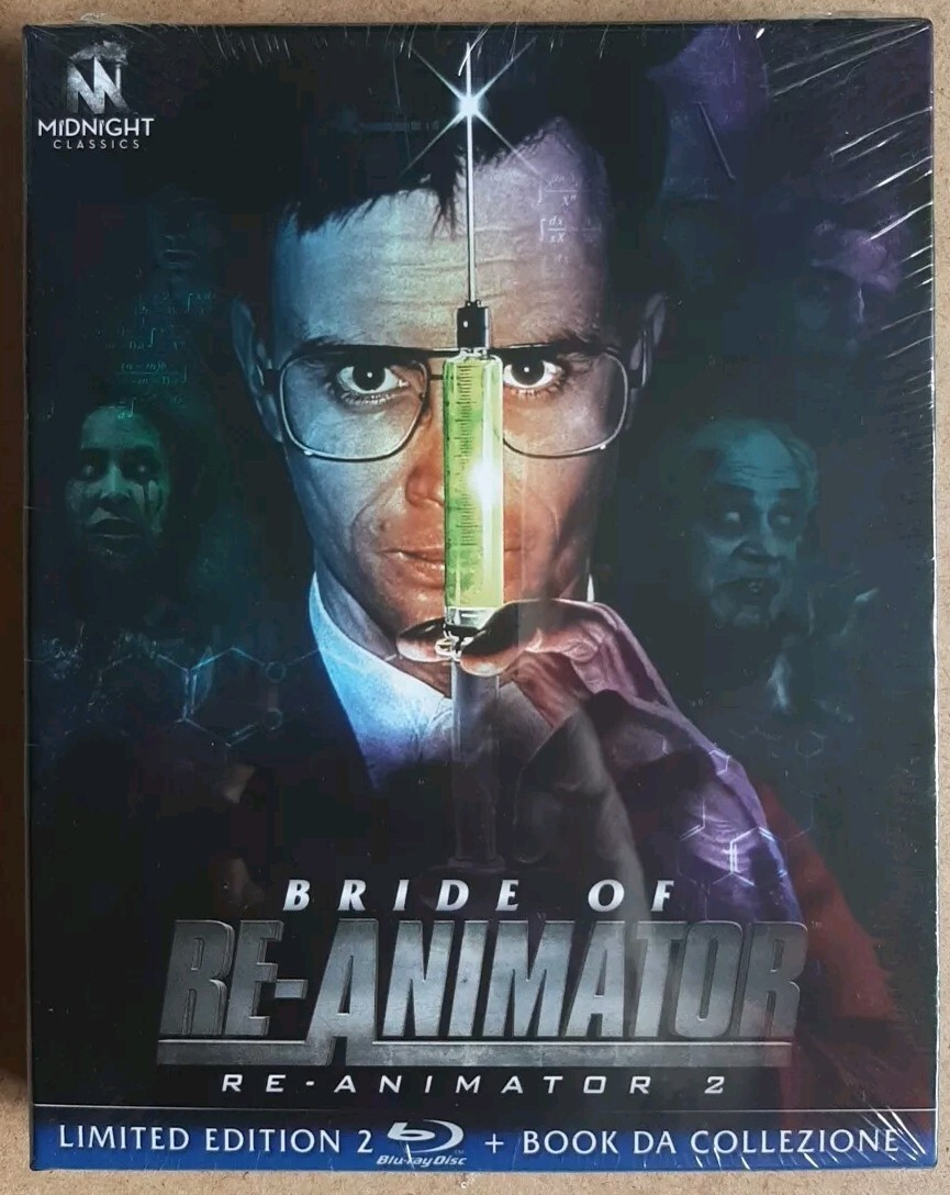 Bride of Re-Animator 1990 BLU RAY Fuori Catalogo Midnight Factory Horror B.Yuzna