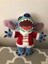Disney Lilo and Stitch Christmas Plush 12" NWT