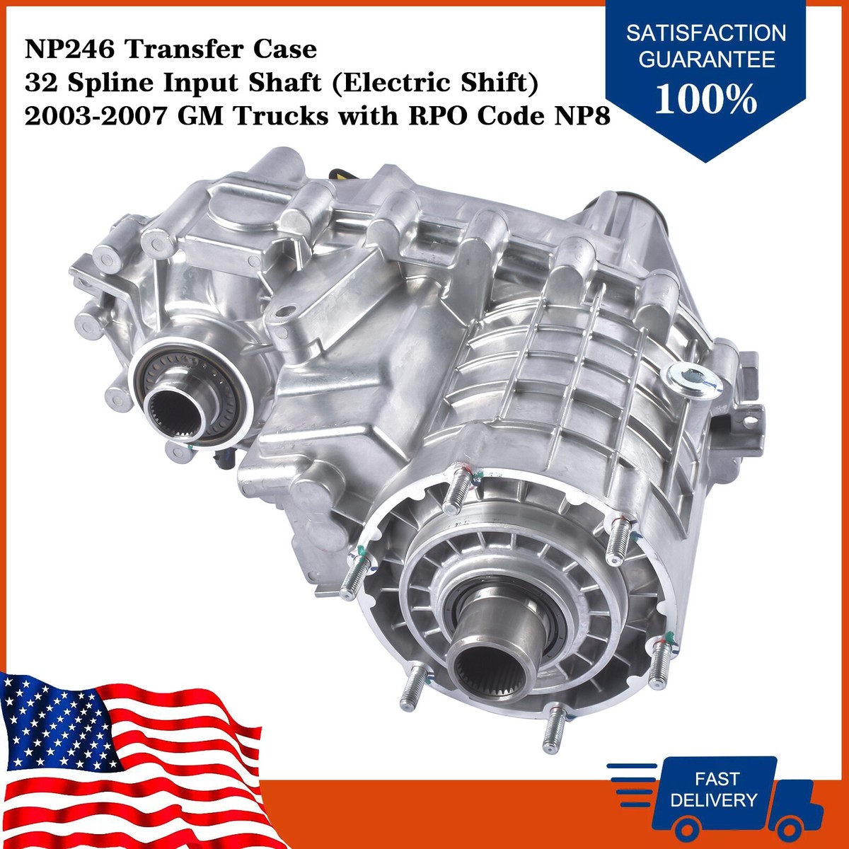 NP246 Transfer Case Assembly for Chevrolet Silverado GMC Sierra