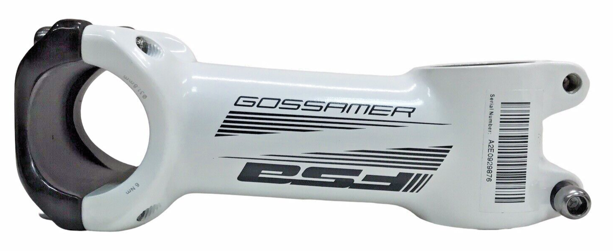 Potence VTT FSA Gossamer Alloy – 31,8mm, 110mm, +/-6°, Carbone, Aluminium, 153g, Neuve