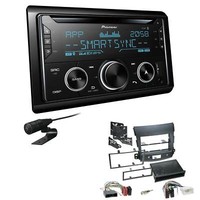 Pioneer Autoradio Cd Bluetooth Usb Einbauset FüR Peugeot 4007 2007-2012 Schwarz
