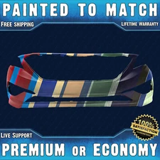 NEW Painted To Match Front Bumper Replacement for 2015-2017 Hyundai Sonata 15-17