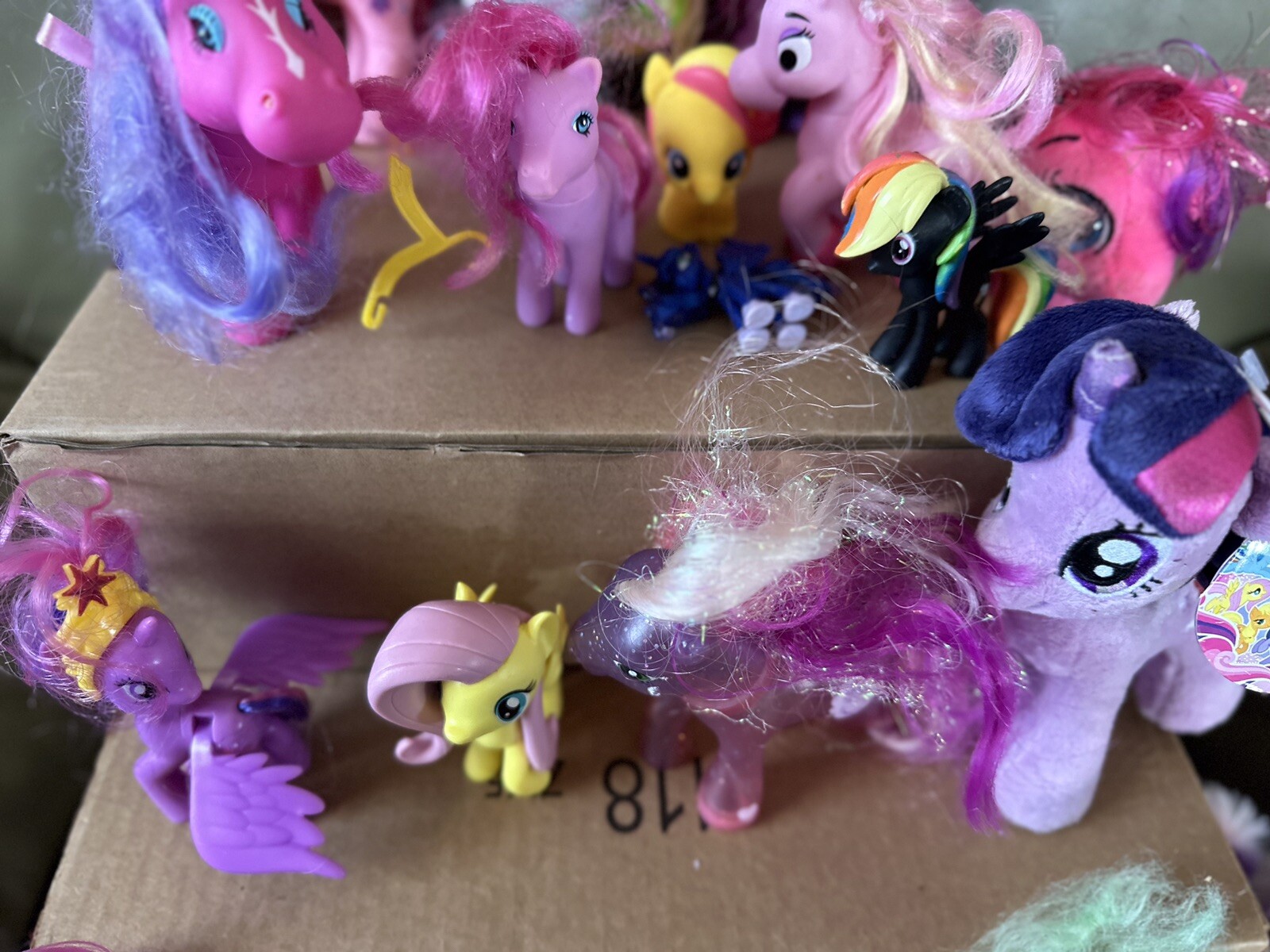 Lotto My Little Pony e altri di 24 diverse dimensioni e varie versioni grande lotto
