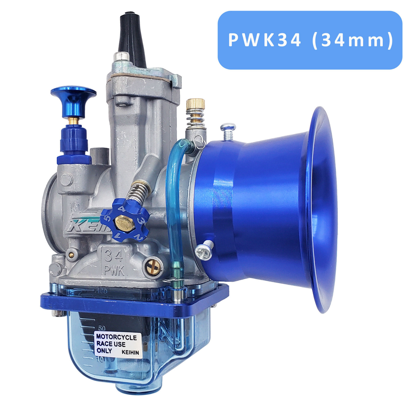 Carburatore PWK34 per Keihin Yamaha 4 tempi ATV Quad Go Kart con coppa clacson vento