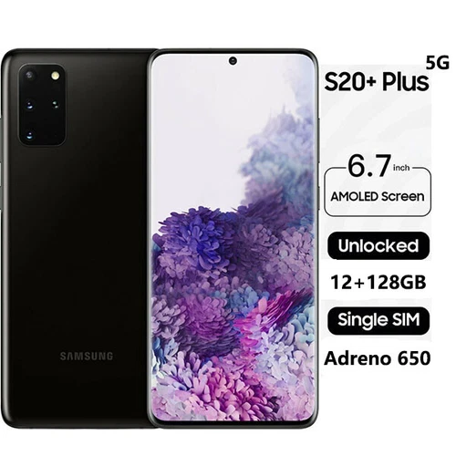 Samsung Galaxy S20+ Plus 5G SM-G986U1 12GB+128GB voll entsperrt Smartphone 6,7" - Bild 2 von 13