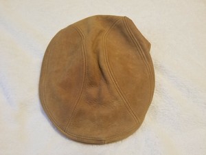 scala leather cap