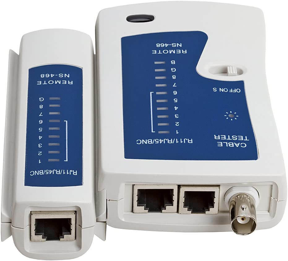 CAIJIEXI Multi Function Ethernet Cable Tester Test RJ 45/ RJ 11/ USB