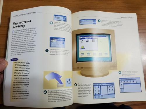 VINTAGE HOW TO USE WINDOWS. MAKE MICROSOFT WINDOWS 3.1 WORK FOR YOU. HERGERTZIFF - Picture 8 of 12
