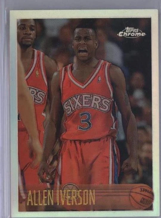 1996-97 Topps Chrome - Allen Iverson #171R for sale | eBay