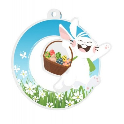 EASTER  BUNNY  EGG BASKET   MEDALS   PACK OF 10  25 AND 50