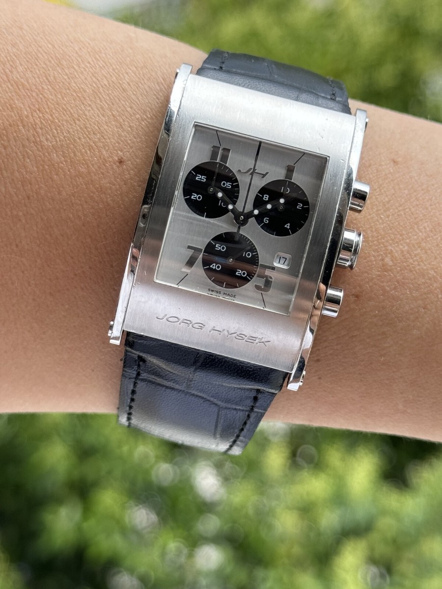 Jorg Hysek Kilada Watch K102 Chronograph QUARTZ Mens Swiss Made | eBay