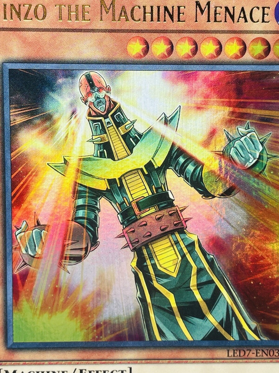 Jinzo The Machine Menace Yu-Gi-Oh! 1st Edition Holo Ultra Rare | eBay