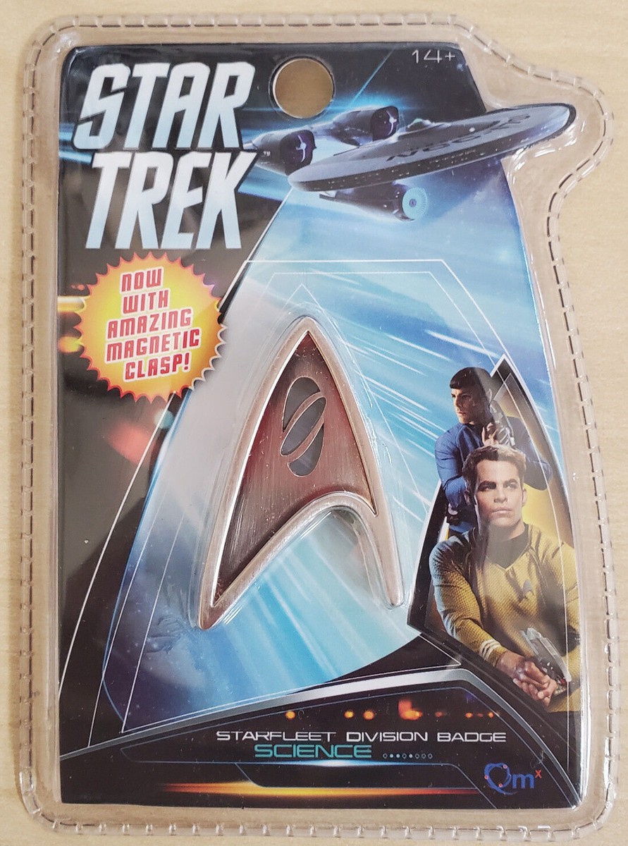 Star Trek 2009 Movie Deluxe QMX Magnetic Metal Insignia Badge-3