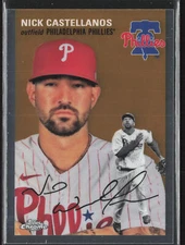 2023 Topps Chrome Platinum Anniversary Nick Castellanos 347 Phillies