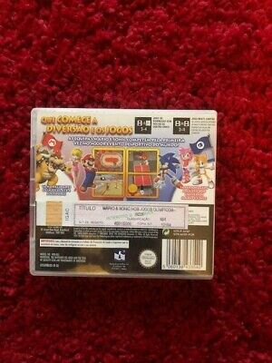 Mario & Sonic at the Olympic Games Nintendo DS PAL ENGLISH PORTUGAL CIB and