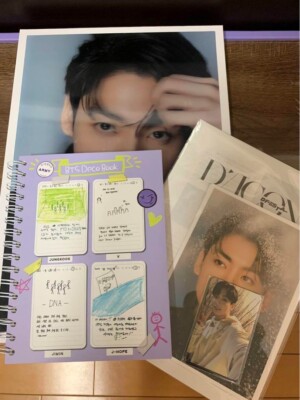 BTS Dicon Dfesta JungKook ver Photobook Photocard Sticker Decobook
