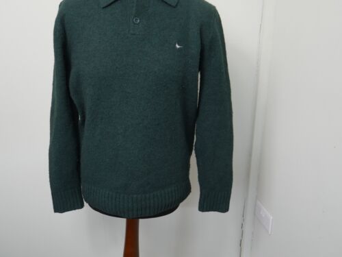 Jack Wills Men’s Round Neck Wool Sweatshirt Jumper Button Size Medium M (B2207) - Picture 3 of 8
