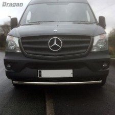 Spoilerleiste passend für Mercedes Sprinter 2014 - 2018 Edelstahl Van Zubehör