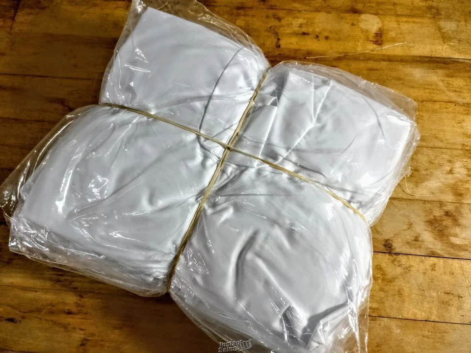 Hammacher Pillow Case for The Stomach Sleepers Side Pillow Slip Cover Sham White - Image 4 of 4