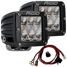 Rigid Industries 502313 D2 D-series Pro Led Lights Pair Of D2 Driving Projection
