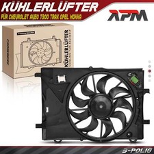Cooling Fan Motor 3-Pin 405mm for Chevrolet Aveo T300 Trax Opel Mokka