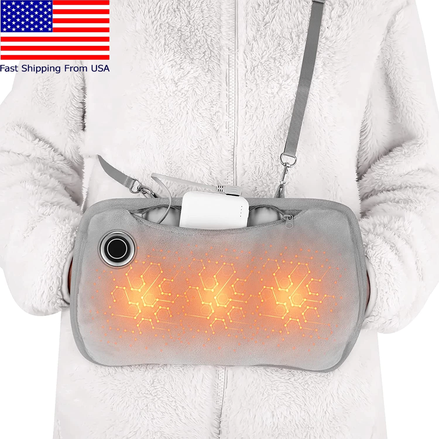 3 Mode Rechargeable Hand Warmers Portable Graphene Heated Gloves Handwarmers Bag
Opens in a new wind
