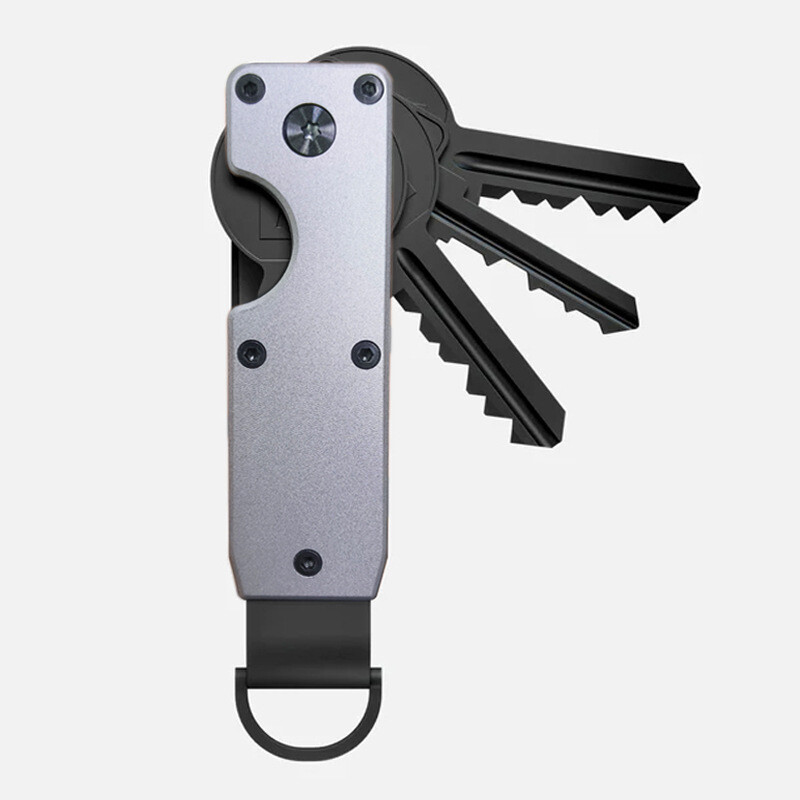 Key Organizer Compact Key Holder Metal Key Chain Minimalist Key Case ...