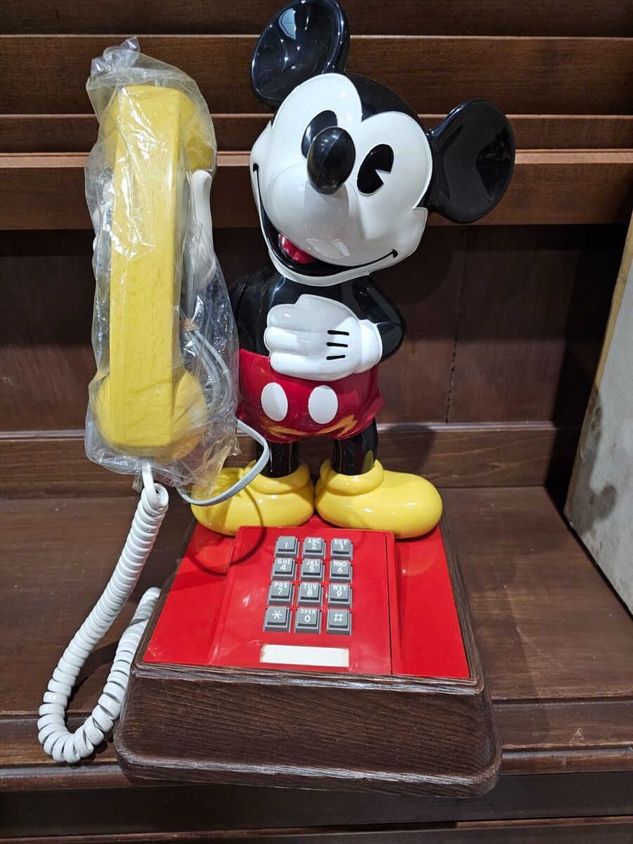 Vintage Western Electric Mickey Mouse Phone Touchtone Disney Vintage Western Electric Mickey Mouse Phone Touchtone Disney