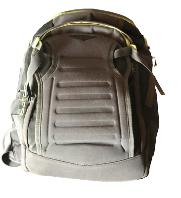 Jungen Schulrucksack Satch grau/neongreen, nwt.