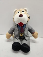 KT Kirby Vacuum Tiger Plush Animal Fair Stuffed Animal Vintage 80s Salesman