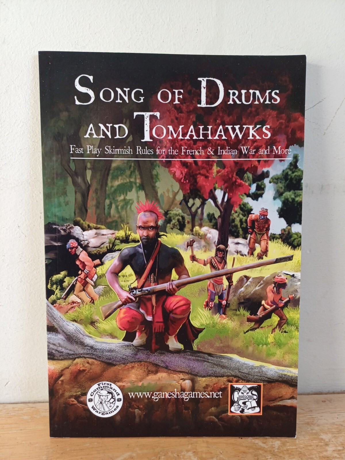 Song of Drums and Tomahawks: Fast Play Skirmish Rules - Paperback, Ganesha Games