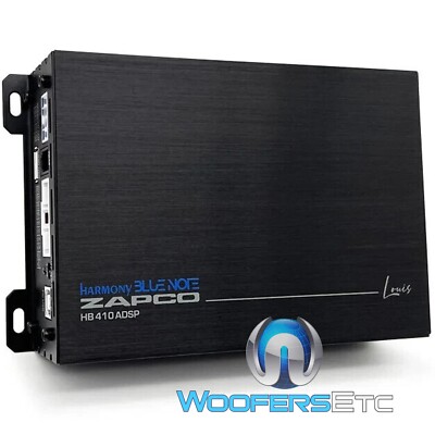 ZAPCO HB-410-ADSP CAR 10-CHANNEL DSP 31 BANDS EQ BLUETOOTH 8