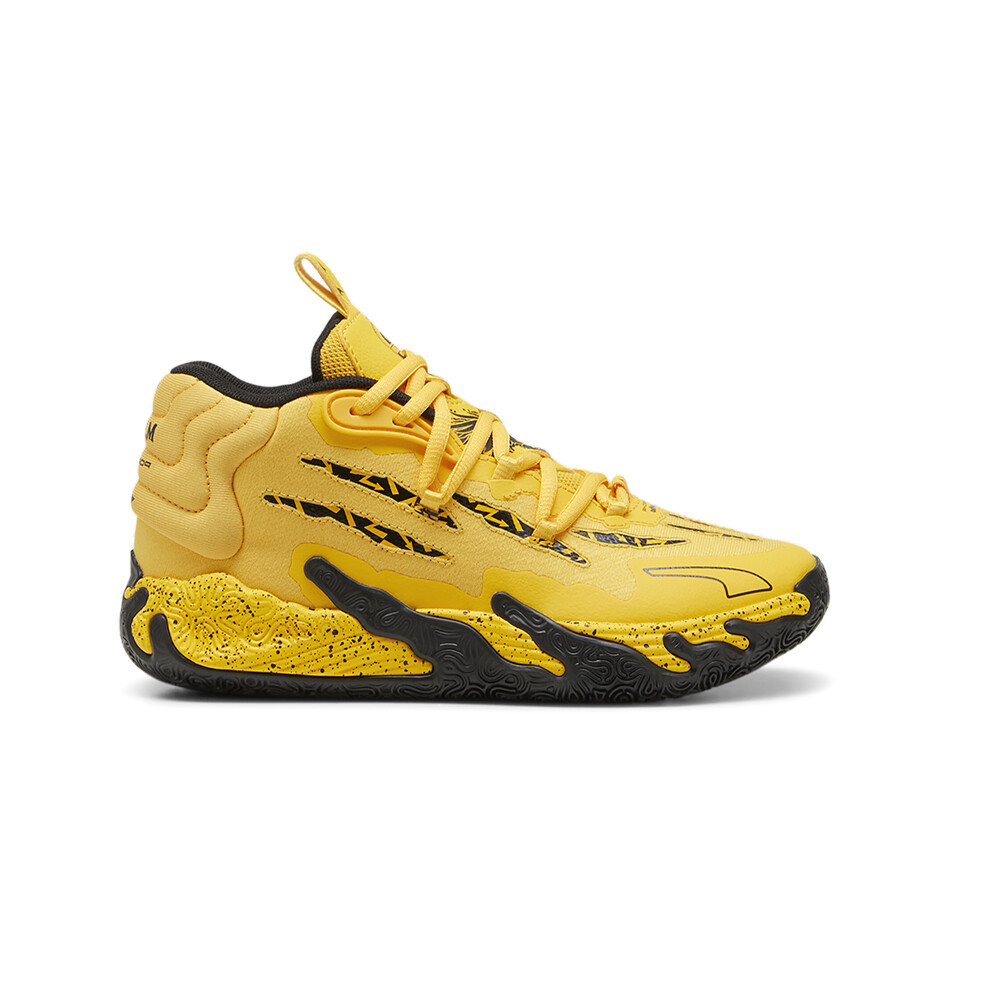 Puma Pl Mb.03 Белые кроссовки на шнуровке для мальчиков Повседневная обувь 30984801