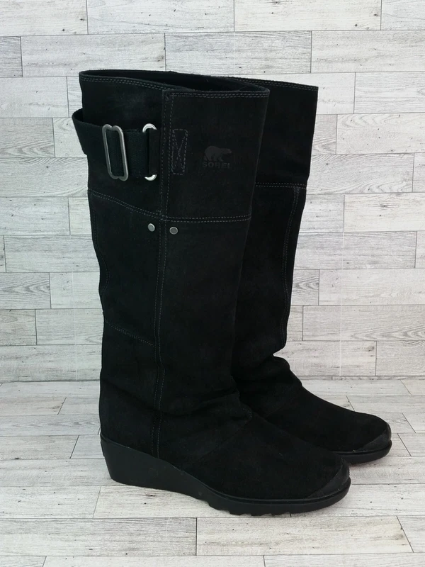 sorel toronto tall suede leather nl2119-010 boots