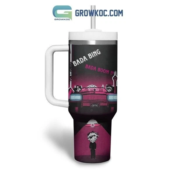 Green Day Bada Bing Bada Boom Fan 40oz Tumbler